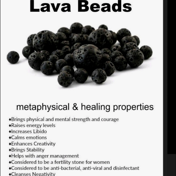 Bracelet Triple Protection Healing Stones Obsidian, Purple Tiger Eye, Lava - Picture 13 of 14